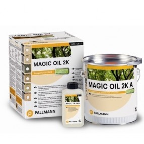 Двухкомпонентное натуральное масло Pallmann /Uzin Magic Oil 2K Spa Орех (1 л..)